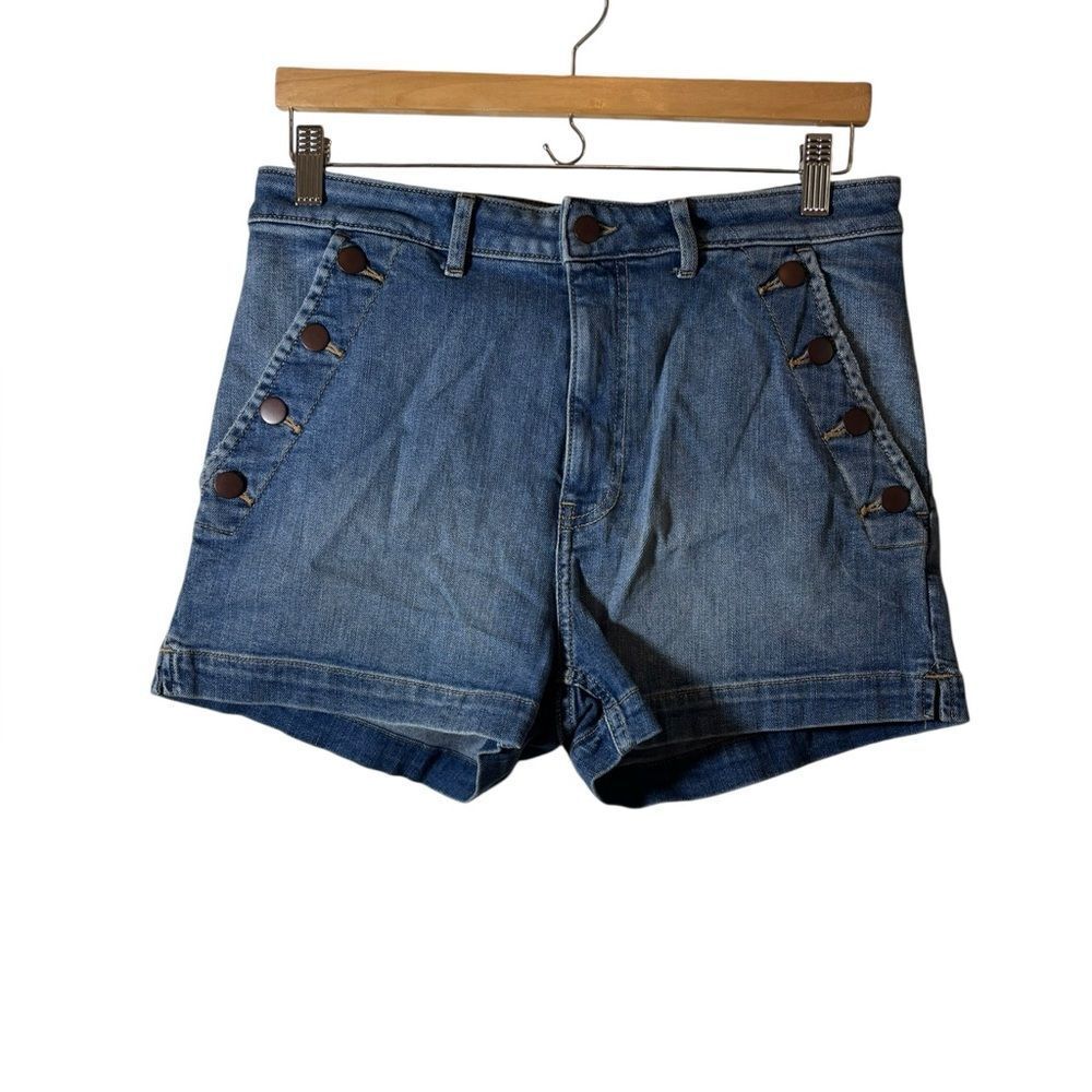 H&M | denim jean shorts 12 blue